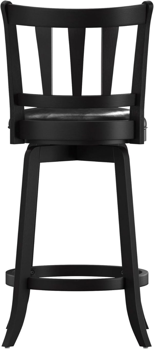 Hillsdale Presque Isle Swivel Stool, Counter Height, Black - Image 13